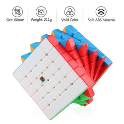 D-FantiX Moyu Cubing Classroom Meilong 6x6 Speed Cube Stickerless