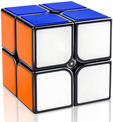 D-FantiX Gan 2x2 Speed Cube 2x2x2 Magic Cube Puzzle Black