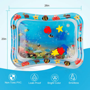 D-FantiX Inflatable Tummy Time Water Mat