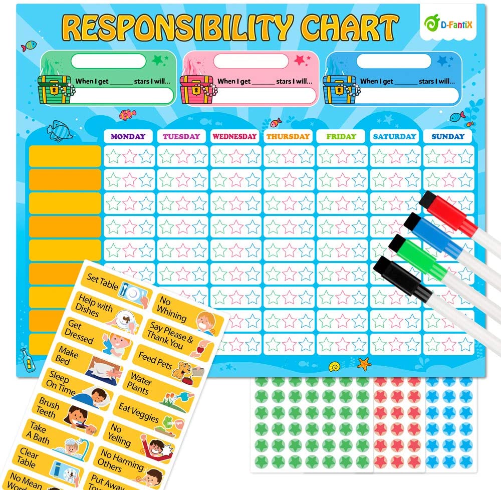 D-FantiX Magnetic Responsibility Chart
