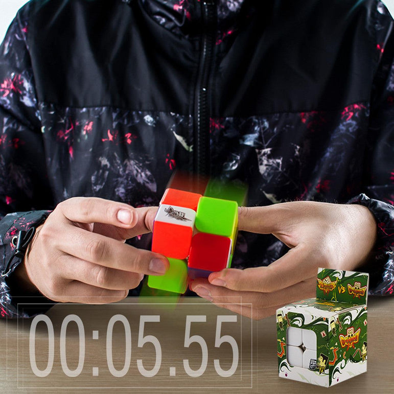 D-FantiX Cyclone Boys 2x2 Speed Cube Stickerless Magic Cube