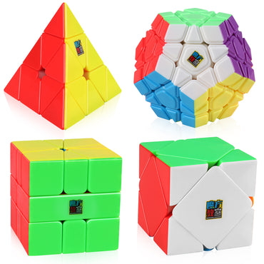 D-FantiX Moyu MofangJiaoshi WCA 4pcs Cube Set