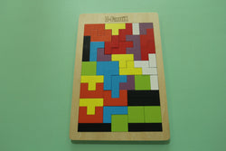 D-FantiX Wooden Blocks Puzzle Brain Teasers Toy