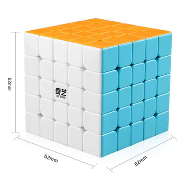 D-FantiX QY TOYS Qizheng S 5x5 Speed Cube Stickerless 62mm