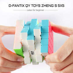 D-FantiX QY TOYS Qizheng S 5x5 Speed Cube Stickerless 62mm