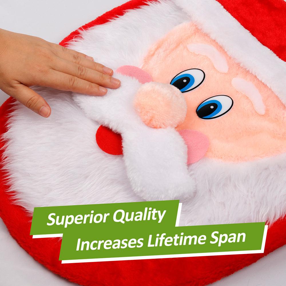 D-FantiX 3D Nose Santa Toilet Seat Cover Christmas Decorations